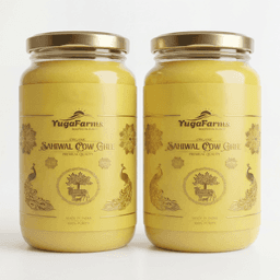 Sahiwal Cow A2 Ghee - Made From Curd (Pack of 2) 1