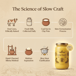 Sahiwal Cow A2 Ghee - Made From Curd 5