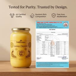 A2 Sahiwal Cow Ghee | Bilona Method | Hand-Churned Pure Desi Ghee Glass Jar