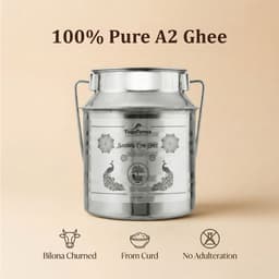 5L Sahiwal Cow Ghee | Traditional Bilona Method | Pure A2 Desi Ghee